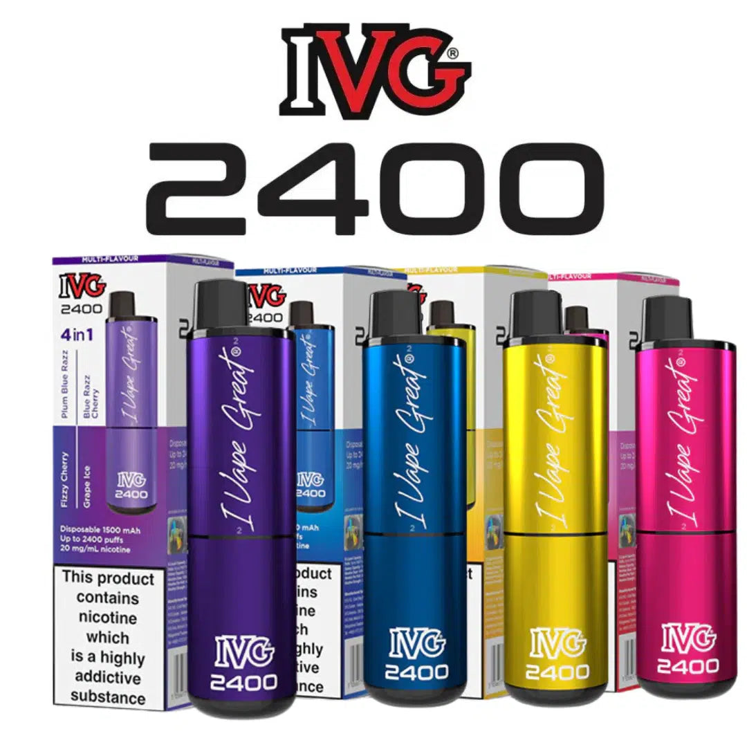 IVG 2400 Rechargeable Vape Kit Ciggy Point IVG 2400 Rechargeable Vape Kit Ciggy Point