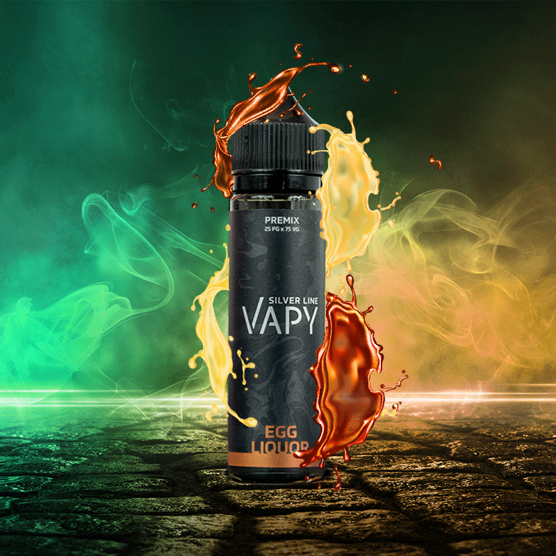 VAPY Silver Line Egg Liquor 50ml  Ciggy Point