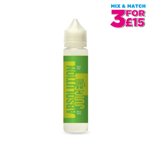 Absolution Juice - Sour Apple 50Ml