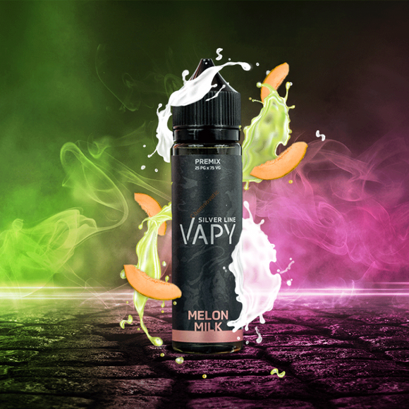 VAPY Silver Line Melon Milk 50ml