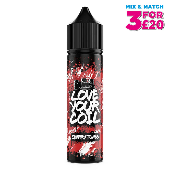 Cherry Tunes 50Ml Shortfill E-Liquid By Lyc