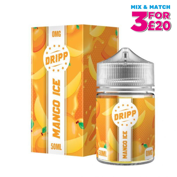 Dripp Mango Ice 50Ml Short Fill E-Liquid