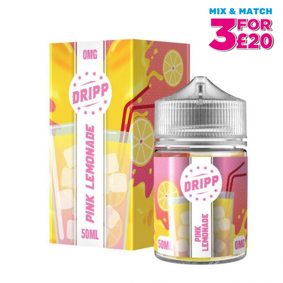 Dripp Pink Lemonade 50Ml Short Fill E-Liquid