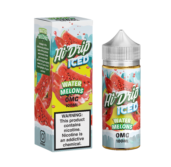 HI DRIP Iced Watermelon 100ml E-Liquid