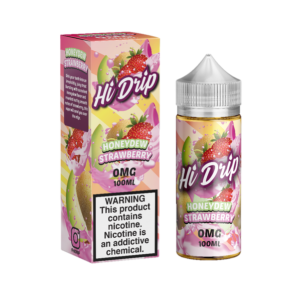 HI DRIP Honeydew Strawberry 100ml E-Liquid