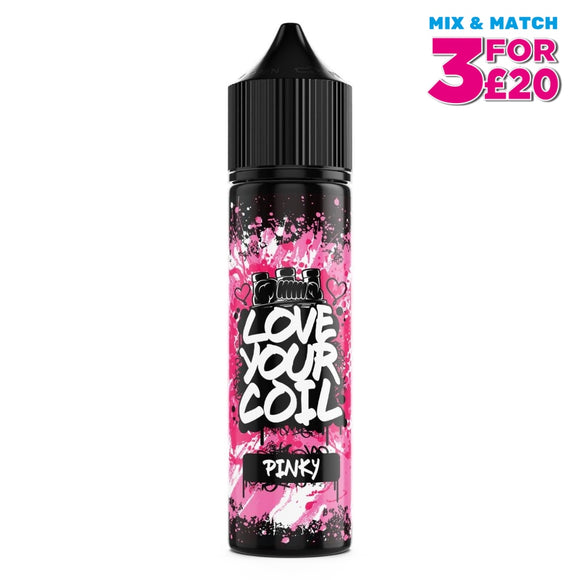 Pinky 50Ml Shortfill Eliquid By Lyc