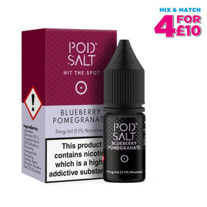 Pod Salt Blueberry Pomegranate 10Ml Nicotine E-Liquid