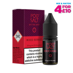 Pod Salt Mixed Berries 10Ml Nicotine E-Liquid