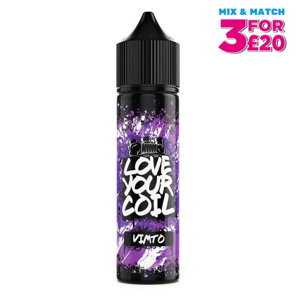 Vimto 50Ml Shortfill Eliquid By Lyc